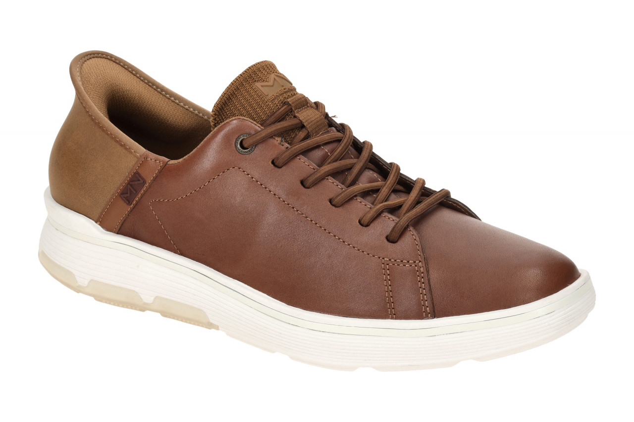 Skechers 205059 COG Herren Sneaker in Braun Cognac mit Memory Foam Lux 1 Skechers 205059 COG Herren Sneaker in Braun Cognac mit Memory Foam Lux