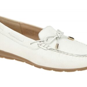 ara 12-19212 10 Alabama-Sport Damenschuhe Wei? Echtleder Slipper Mokassin
