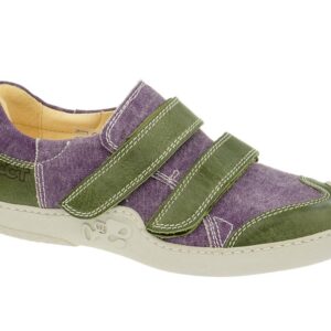 Eject 16183.1 SKAT_D Gr?n ringo oliva/stone washed morado Slipper - Damenschuhe