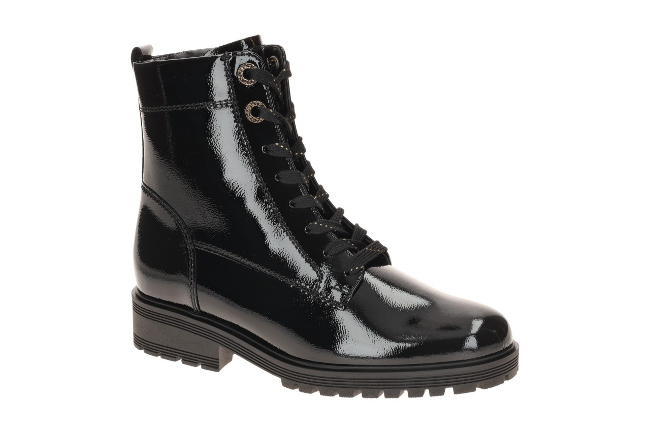 Gabor 72.765.97 Damen Stiefeletten Schwarz elegant LaceUp Boots 1 Gabor 72.765.97 Damen Stiefeletten Schwarz elegant LaceUp Boots