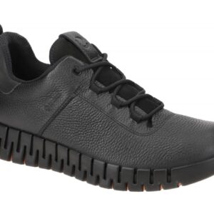 Ecco 52522401001 Gruuv Men's GTX Halbschuhe Schwarz Reflective Fersenkappe