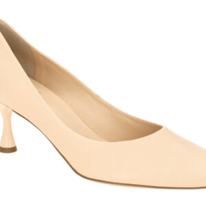 H?gl 6000 Beige Sand Damenschuhe Pumps Stiletto Glattleder Fu?bett flexibel