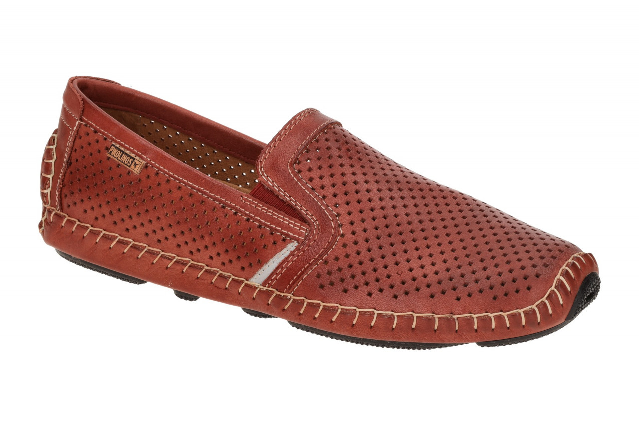 Pikolinos 09Z-3100 JEREZ Herren Slipper sandia - dunkelrot + grau - bequeme S... 1 Pikolinos 09Z-3100 JEREZ Herren Slipper sandia - dunkelrot + grau - bequeme S...