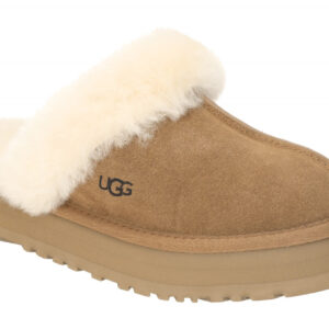 UGG 1122550 che Damen Pantoletten in Braun Klassische Hausschuhe mit Warmfutter