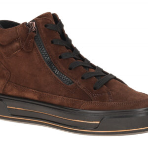 ara 12-23008 03 Mid cut Sneaker mocca braun Plateau-Sneaker H - Extra Weit
