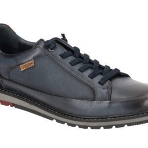 Pikolinos M8J-6303C1 blue Herren Slipper BERNA Echtleder bequem Gummisohle
