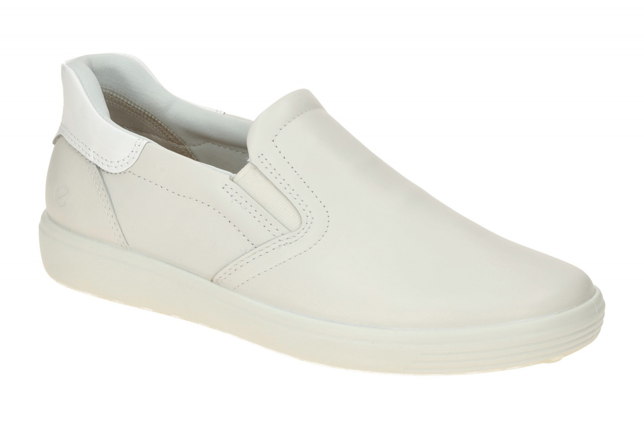 Ecco 470853 SOFT 7 LADIES Slip On Sneaker Wei? Lackleder G+H Weite 1 Ecco 470853 SOFT 7 LADIES Slip On Sneaker Wei? Lackleder G+H Weite