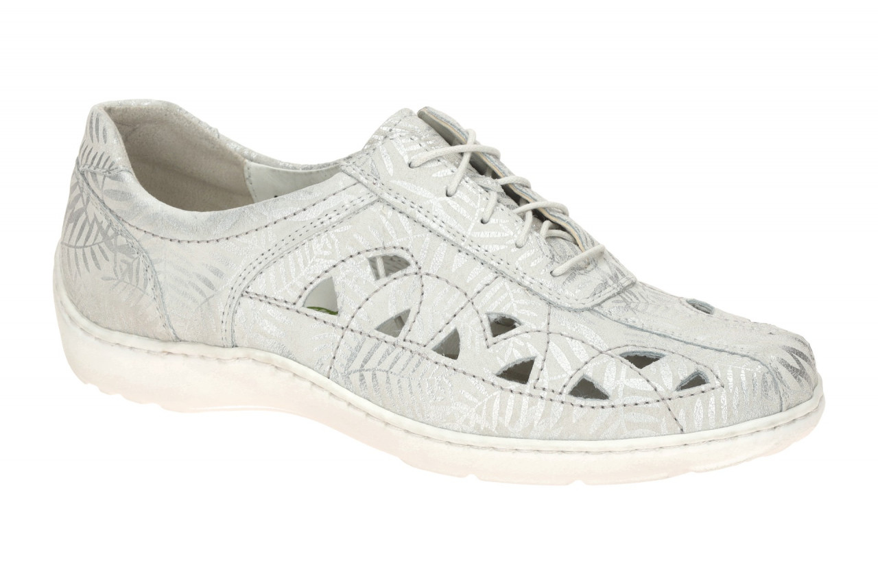 Waldl?ufer 496003 HENNI Damen Halbschuhe Grau-Weiss bequem & Extra Weit 1 Waldl?ufer 496003 HENNI Damen Halbschuhe Grau-Weiss bequem & Extra Weit