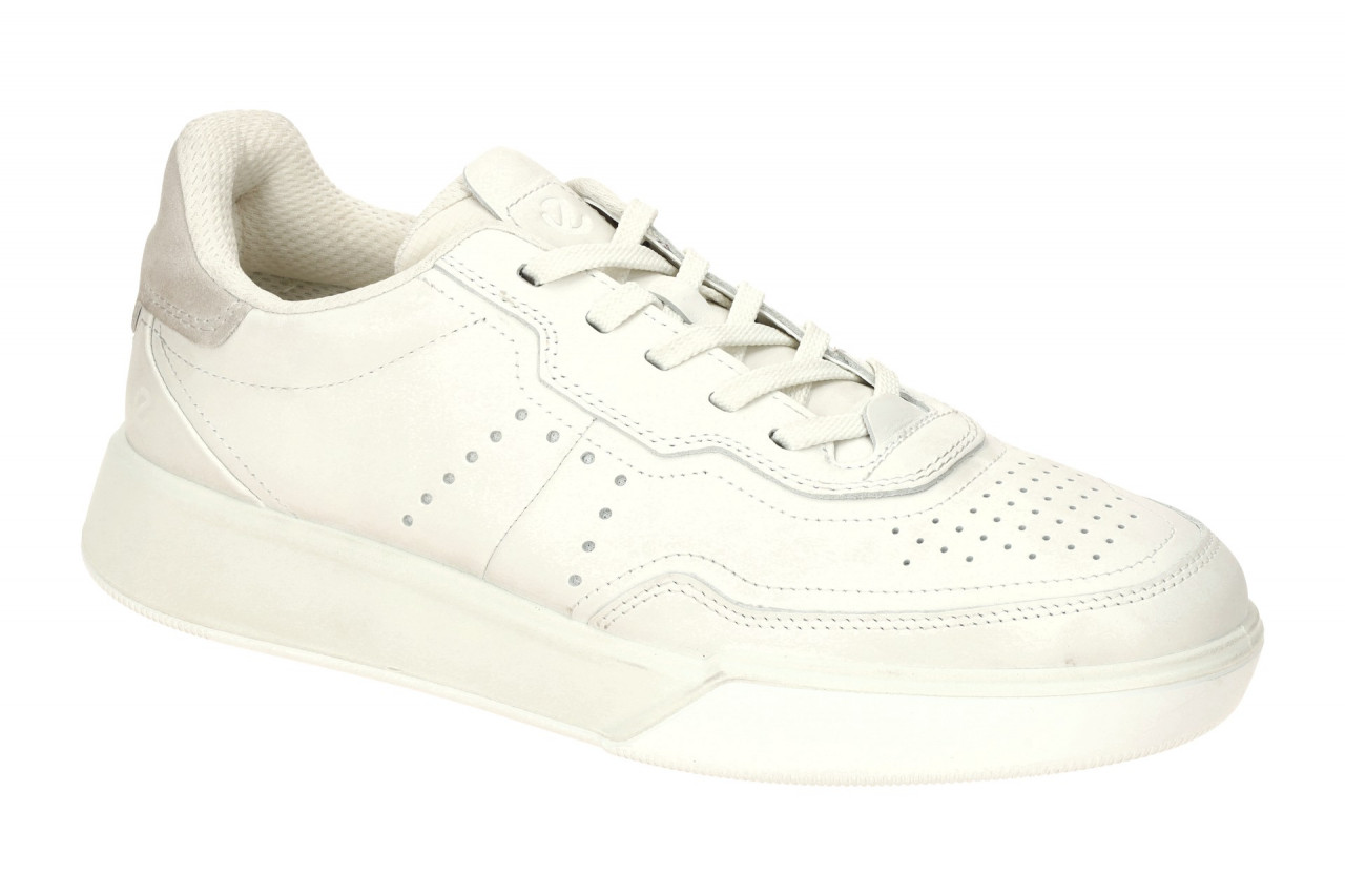Ecco 53981452292 STREET COURT Herren Sneaker wei?-shadow white-Glattleder-Vel... 1 Ecco 53981452292 STREET COURT Herren Sneaker wei?-shadow white-Glattleder-Vel...