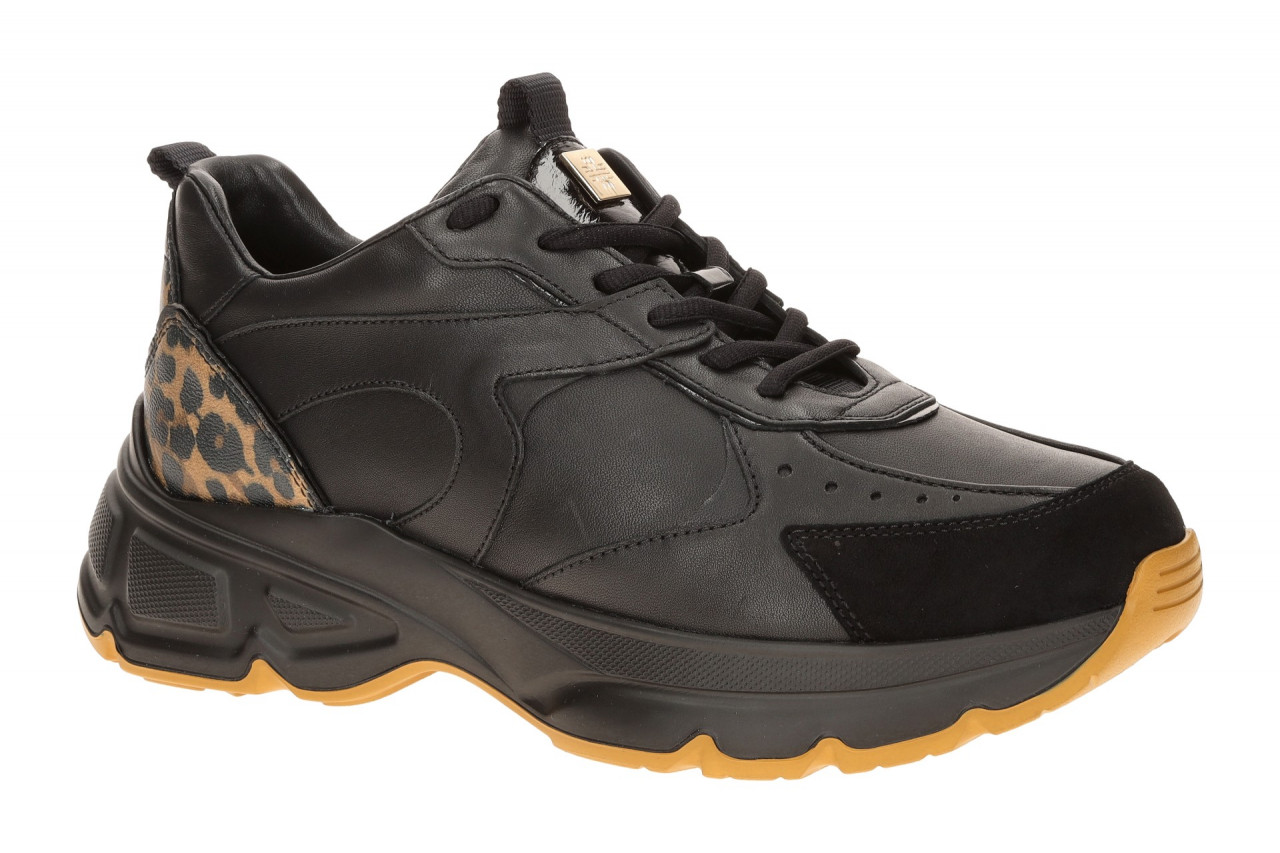 H?gl Chunky Sneaker 5307 in Schwarz mit Leo-Muster - FAITH 1 H?gl Chunky Sneaker 5307 in Schwarz mit Leo-Muster - FAITH