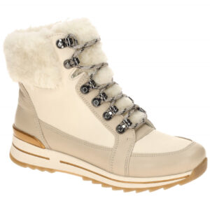 ara 12-24599 09 OSAKA Damen Stiefeletten Beige Winterstiefel Extra Weit
