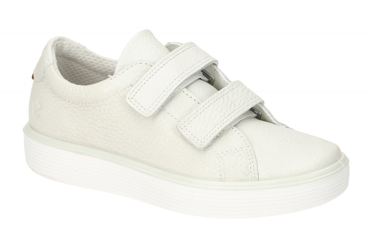 Ecco Kinder Sneaker 71381201007 Wei? - Klettverschluss, Echtleder & extra leicht 1 Ecco Kinder Sneaker 71381201007 Wei? - Klettverschluss, Echtleder & extra leicht