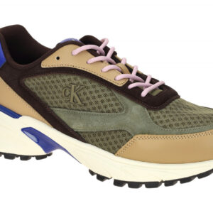 Calvin Klein YM01379 0IL Herren Sneaker Gr?n Cumin Khaki Blue - Leicht, beque...