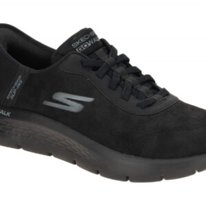 Skechers 216326 BBK Herren Slip-On Schwarz - GO WALK FLEX, Maschinen Waschbar