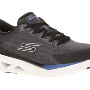 Skechers 221040 BKCC Glide Step Vortex Herrensport Halbschuhe Schwarz