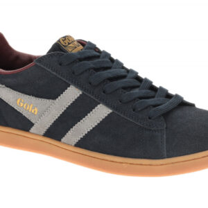 Gola CMB387EC EQUIPE II SUEDE Herren Sneaker navy/cement/burgundy - Retro Style