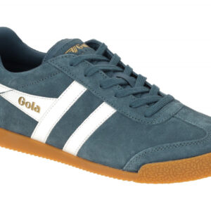 Gola CMA192HW HARRIER Herren Sneakers blau baltic/white Echtleder Textil Synt...