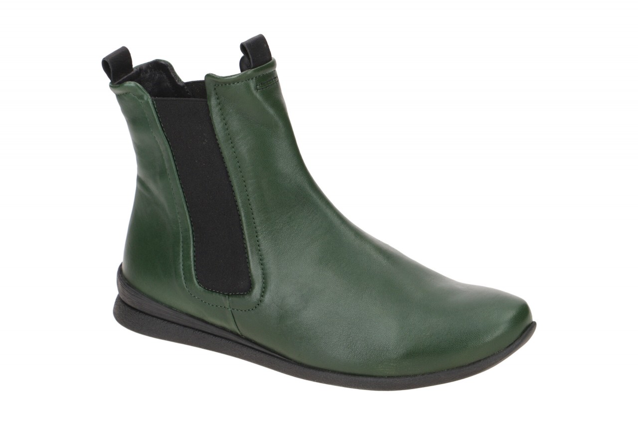 Think 477 Damen Stiefeletten Gr?n Echtleder Komfort Fu?bett 1 Think 477 Damen Stiefeletten Gr?n Echtleder Komfort Fu?bett