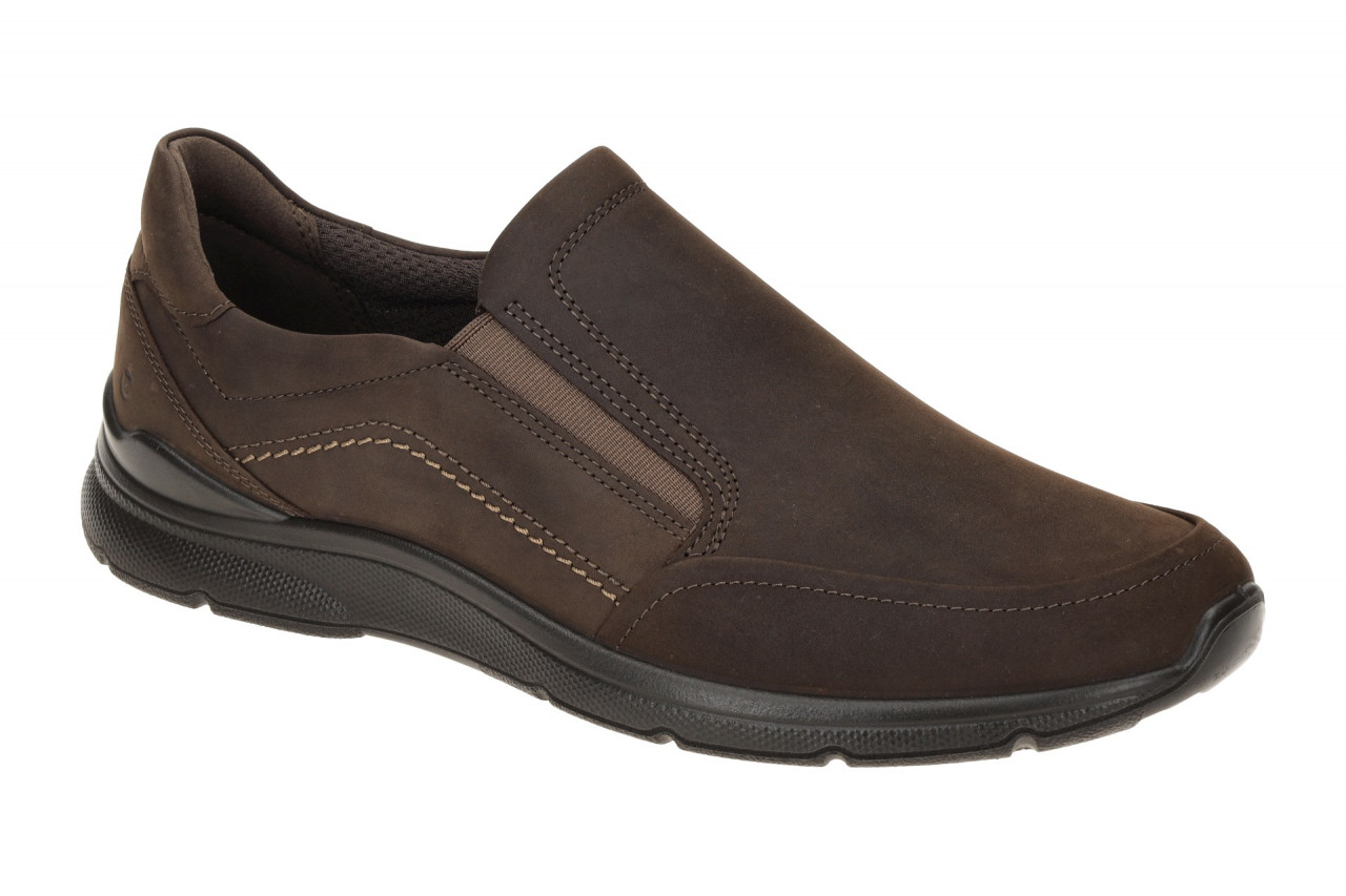 Ecco 51174402072 Herren Slip on Halbschuhe Braun Coffee Nubuck PU- Laufsohle 1 Ecco 51174402072 Herren Slip on Halbschuhe Braun Coffee Nubuck PU- Laufsohle
