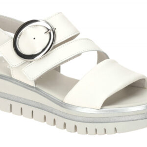 Gabor 64.627.20 Damen Sandalette Wei? - l-a-t-t-e extra leicht & flexibel