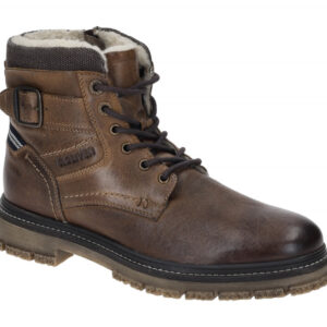 S. Oliver Herren Winterstiefeletten 5-16249-43 Braun Cognac Warmfutter & Soft...