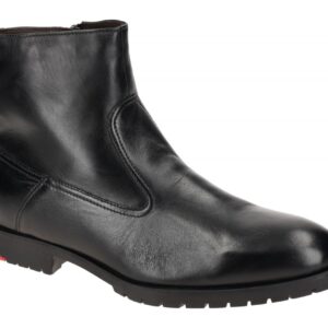 LLOYD 23-738 Herrenstiefelette PONDO Schwarz Lammfell Warmfutter Blockabsatz