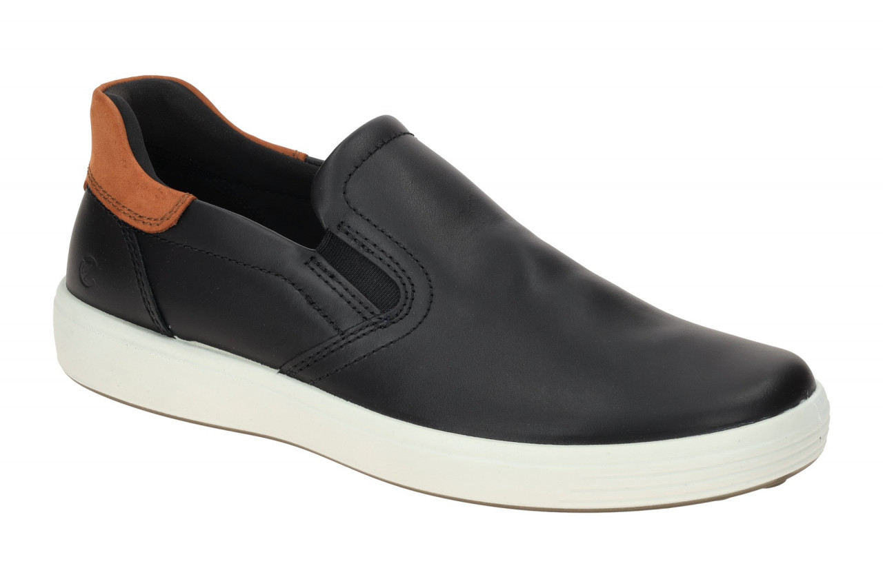 Ecco 470834 SOFT 7 MENS Slip On V2 Herrenschuhe Schwarz Glattleder-flexible G... 1 Ecco 470834 SOFT 7 MENS Slip On V2 Herrenschuhe Schwarz Glattleder-flexible G...