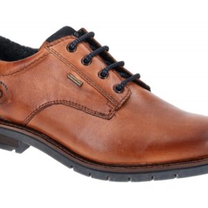 Bugatti 311-AGV01-4100 Herren Businessschuhe in cognac mit wasserdichtem Echt...
