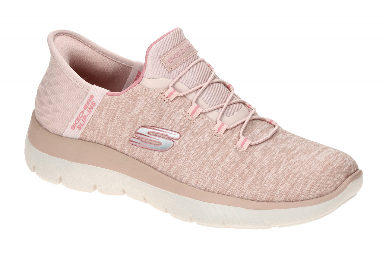 Skechers 149937 ROS Hands-Free Sneaker - rosa, vegan, waschbar 1 Skechers 149937 ROS Hands-Free Sneaker - rosa, vegan, waschbar