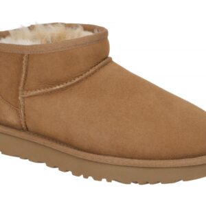 UGG 1116109 CHE Classic Ultra Mini Damen Winterstiefel Chestnut Lammfell-Futter