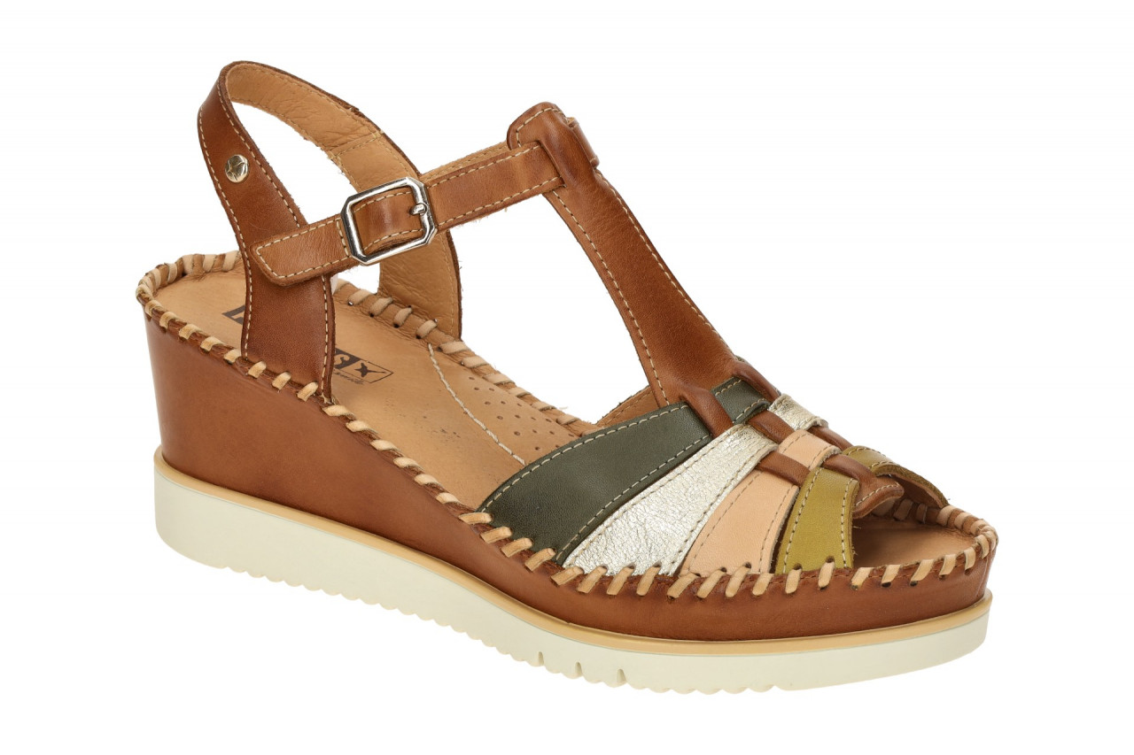 Pikolinos W3Z-1836C1 Damen Sandale AGUADULCE braun Keilabsatz 4cm Klettversch... 1 Pikolinos W3Z-1836C1 Damen Sandale AGUADULCE braun Keilabsatz 4cm Klettversch...