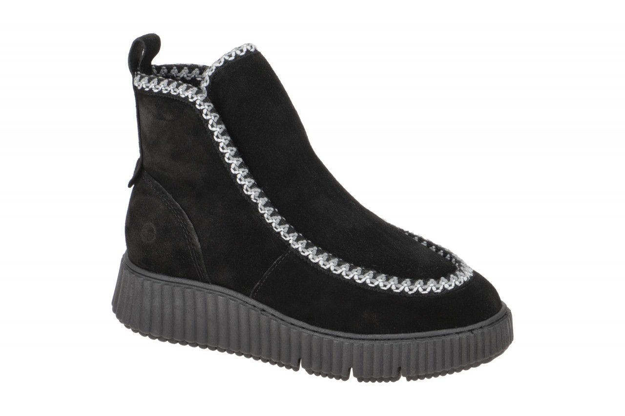 Tamaris 1-26865-41 Damen Winterstiefeletten Schwarz - Echtleder, Warmfutter, ... 1 Tamaris 1-26865-41 Damen Winterstiefeletten Schwarz - Echtleder, Warmfutter, ...