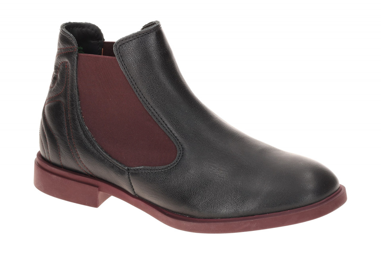 Think 1195 Damen Stiefeletten Schwarz Echtleder Chelsea-Boots 1 Think 1195 Damen Stiefeletten Schwarz Echtleder Chelsea-Boots
