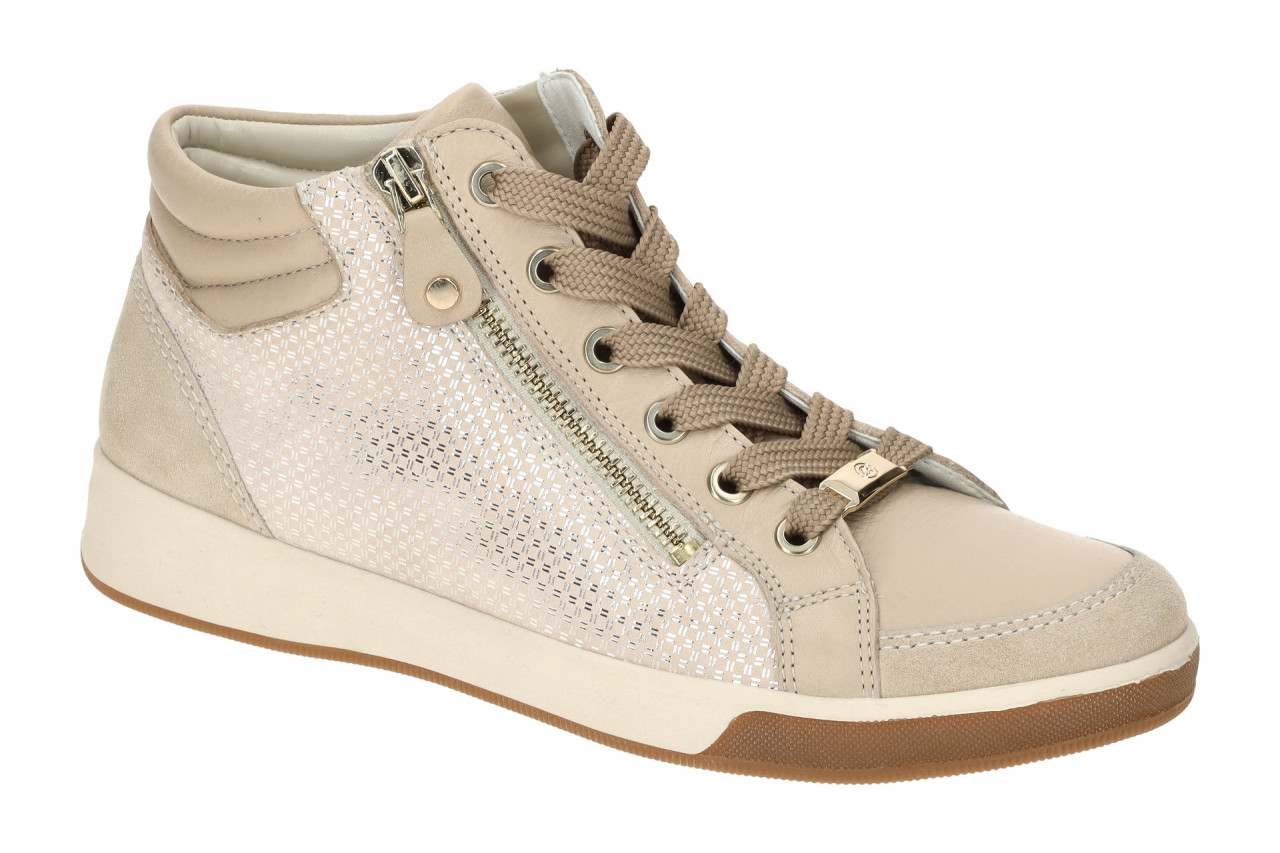 ara 12-24499 25 Beige Shell/Silber Damenschuhe Schn?r-Halbschuhe High Soft 1 ara 12-24499 25 Beige Shell/Silber Damenschuhe Schn?r-Halbschuhe High Soft