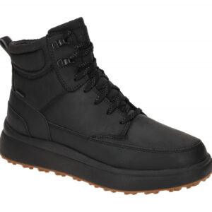 Geox U46FZB 0FFFU C9999 Herren Winterstiefeletten schwarz +GRIP wasserdicht