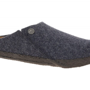 Birkenstock 1017519 ZERMATT RIVET Hausschuhe Clogs Blau Dark Blue Wolle-Leder...