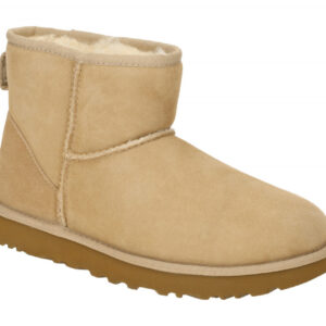 UGG 1016222 SAN Damen Winterstiefel Beige Sand flache Boots mit Warmfutter