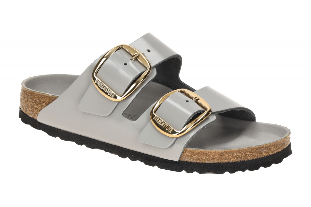 Birkenstock 1029391 ARIZONA BIG BUCKLE Damen Pantoletten Grau high-shine ston... 1 Birkenstock 1029391 ARIZONA BIG BUCKLE Damen Pantoletten Grau high-shine ston...