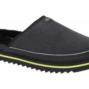 UGG 1144100 BPRF SCUFF CALI WAVE Herren Pantolette Schwarz Warmfutter Echtleder
