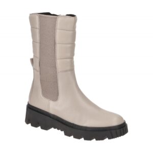 Gabor 91.823.20 Damenstiefel Grau mit Best Fitting & Blockabsatz
