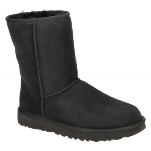 UGG 1016223 BLK Classic Short II Damen Winterstiefel Schwarz Lammfell Warmfutter