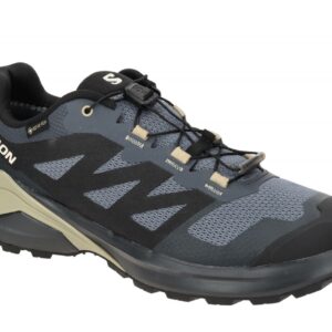 Salomon X-ADVENTURE GTX 475260 Herren Sportschuhe blau/grisaille/slate green ...