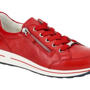 ara 12-54801 03 Damen Schn?r-Halbschuhe in Flame Rot - bequem mit High Soft F...