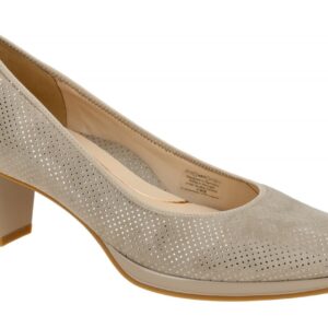 ara 12-23436 18 ORLY-HIGHSOFT Damenschuhe Grau Sand Echtleder Pumps mit High ...