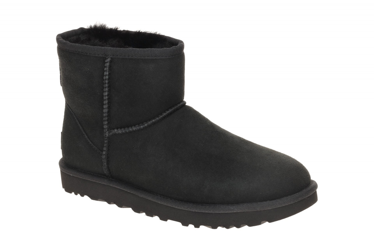 UGG 1016222 blk Damen Winterstiefel Mini II schwarz Lammfell Teddy Fell Boots 1 UGG 1016222 blk Damen Winterstiefel Mini II schwarz Lammfell Teddy Fell Boots