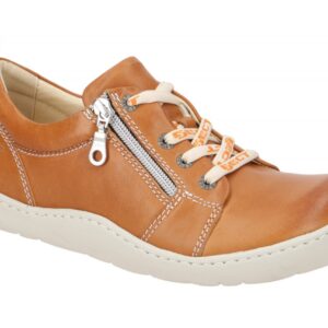 Eject 19622.009 OCEAN Damen Halbschuhe Braun Natur Echtleder Gummisohle Schn?...