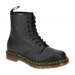Dr. Martens 1460_D PASCAL Schwarz Gelb Echtleder Stiefel