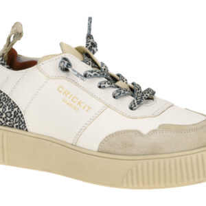 CRICKIT Damenschuhe OAKLI LEO Wei? - Sneaker, Ultra leicht, Gummizug Schnellv...