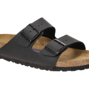 Birkenstock 551253 Arizona BS Pantoletten Schwarz Synthetik Anatomisches Fu?bett