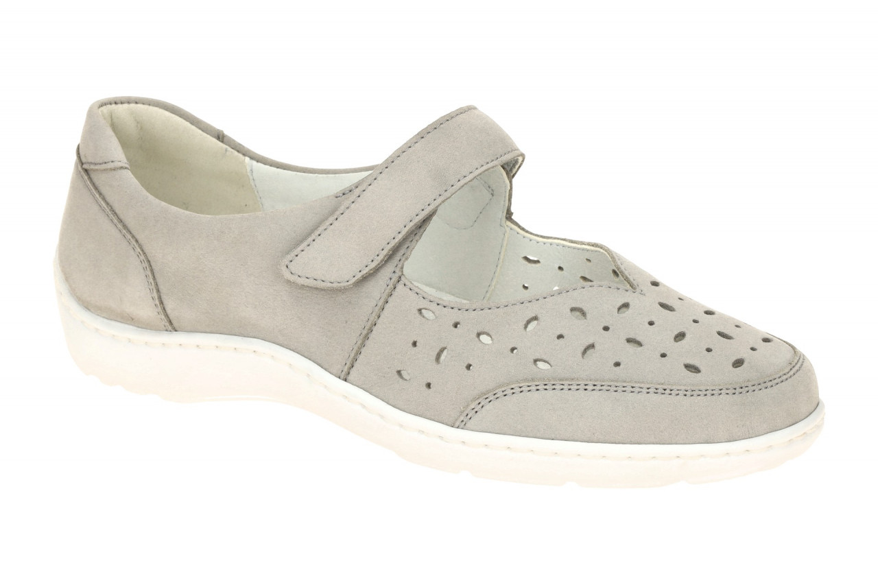 Waldl?ufer 496325 HENNI Damenschuhe Ballerina Mary Jane grau stein bequemes E... 1 Waldl?ufer 496325 HENNI Damenschuhe Ballerina Mary Jane grau stein bequemes E...